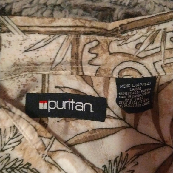 Button down Palm Tree Shirt - Picture 7 of 7